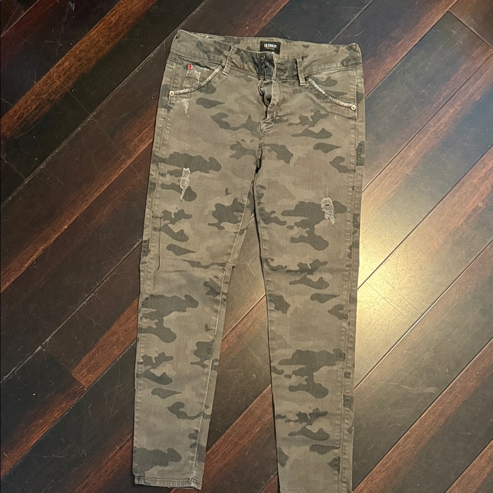 Hudson Jeans Camouflage Skinny Jeans